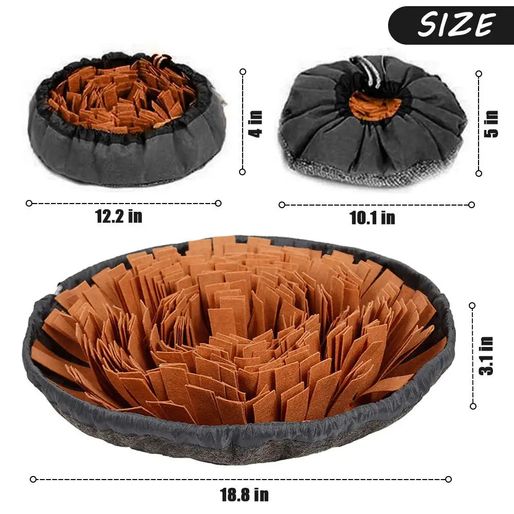 Interactive Pet Snuffle Mat for Dogs & Cats – Mental Stimulation Foraging Toy
