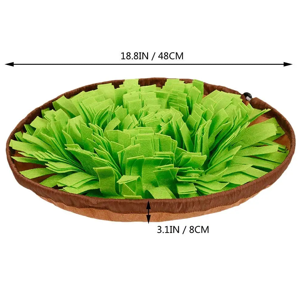 Interactive Pet Snuffle Mat for Dogs & Cats – Mental Stimulation Foraging Toy