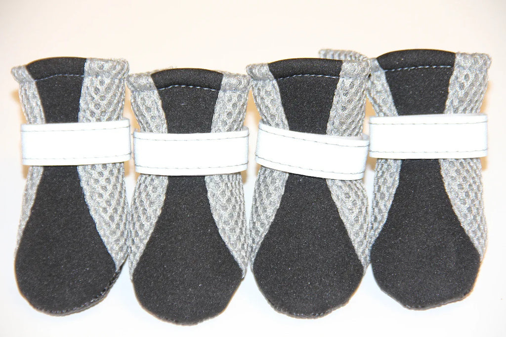 All-Weather Waterproof Pet Boots Soft-Bottom Outdoor Dog Shoes