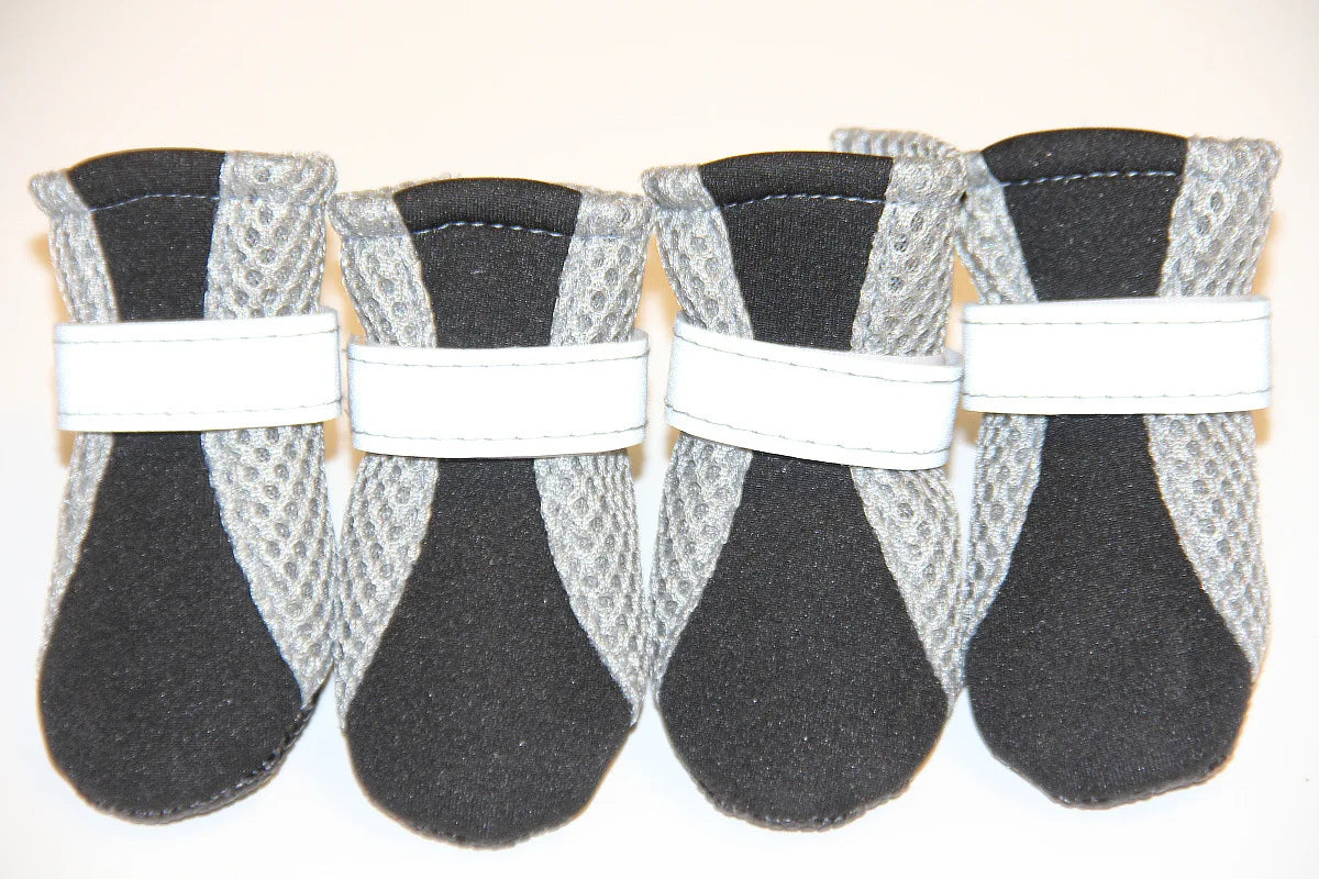All-Weather Waterproof Pet Boots Soft-Bottom Outdoor Dog Shoes
