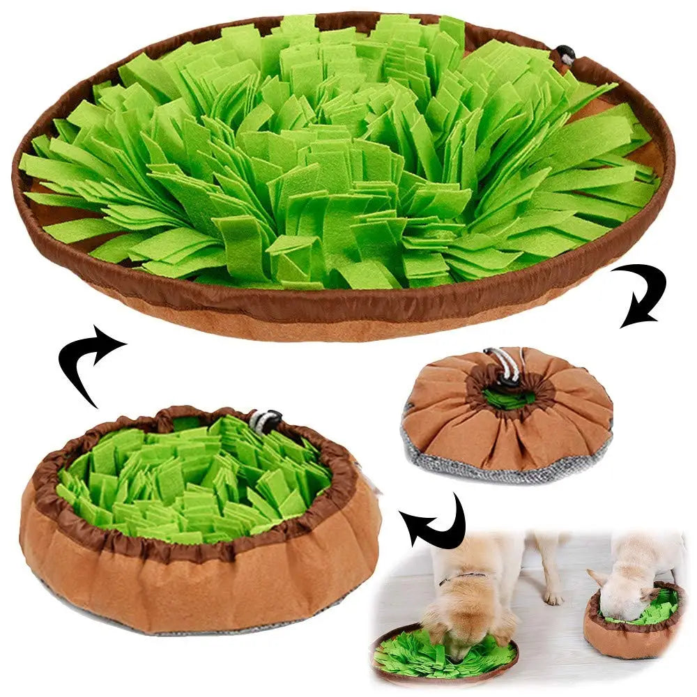 Interactive Pet Snuffle Mat for Dogs & Cats – Mental Stimulation Foraging Toy