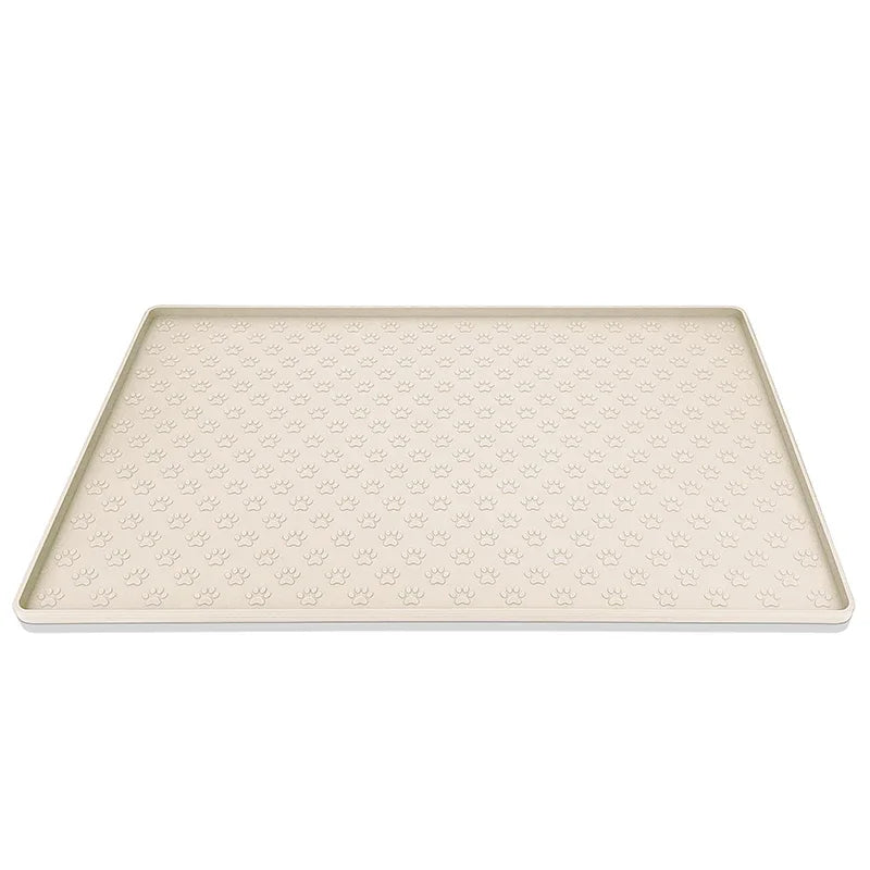 Silicone Pet Bowl Mat – Waterproof Feeding Placemat for Cats & Dogs