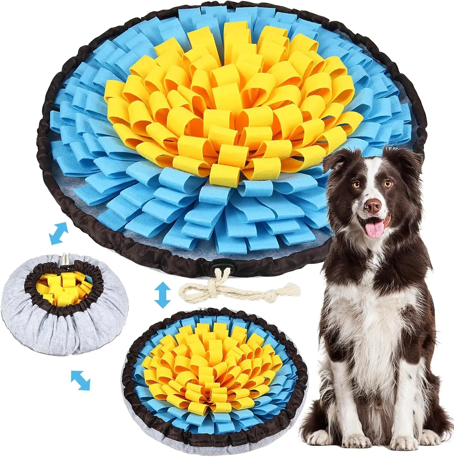 Interactive Pet Snuffle Mat for Dogs & Cats – Mental Stimulation Foraging Toy