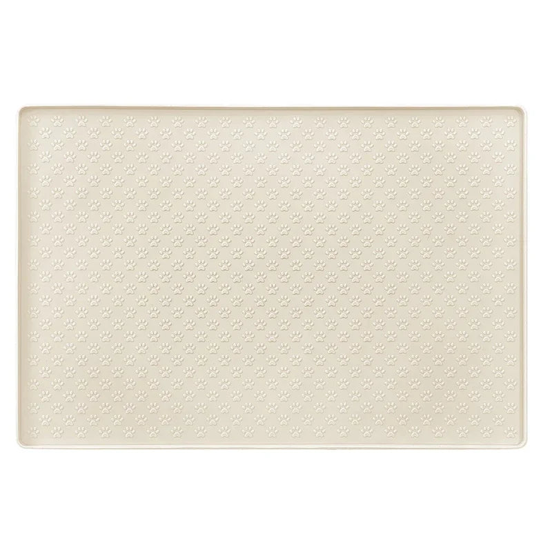 Silicone Pet Bowl Mat – Waterproof Feeding Placemat for Cats & Dogs