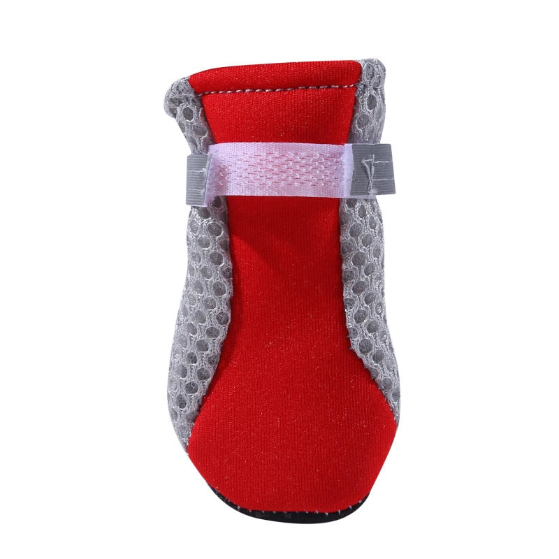 All-Weather Waterproof Pet Boots Soft-Bottom Outdoor Dog Shoes