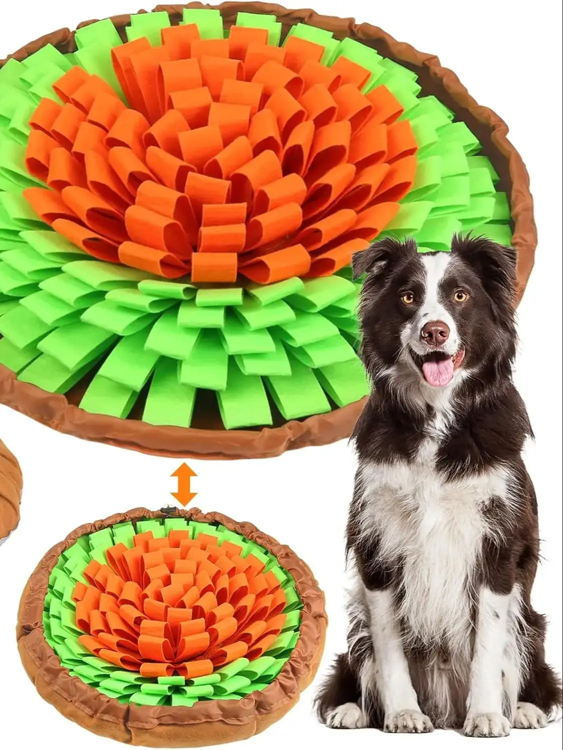 Interactive Pet Snuffle Mat for Dogs & Cats – Mental Stimulation Foraging Toy