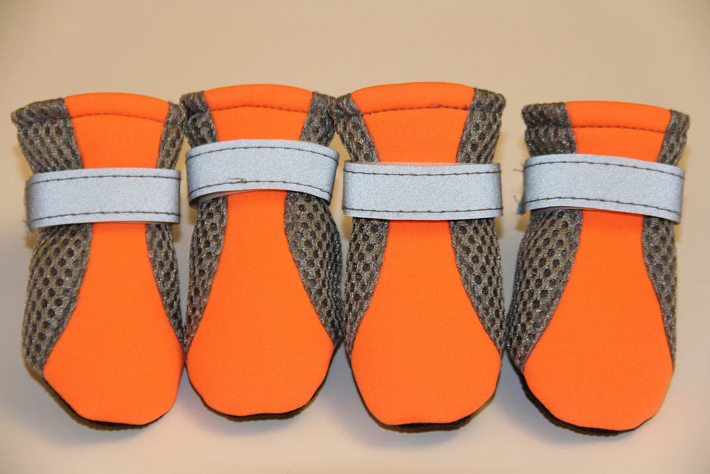 All-Weather Waterproof Pet Boots Soft-Bottom Outdoor Dog Shoes