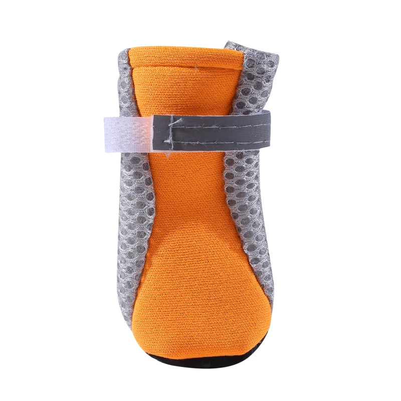 All-Weather Waterproof Pet Boots Soft-Bottom Outdoor Dog Shoes