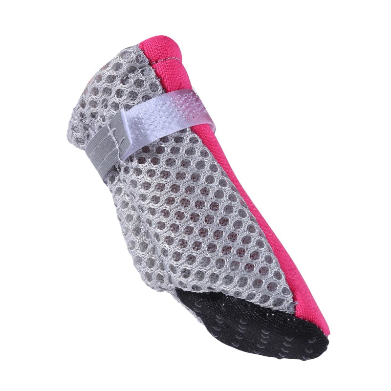 All-Weather Waterproof Pet Boots Soft-Bottom Outdoor Dog Shoes