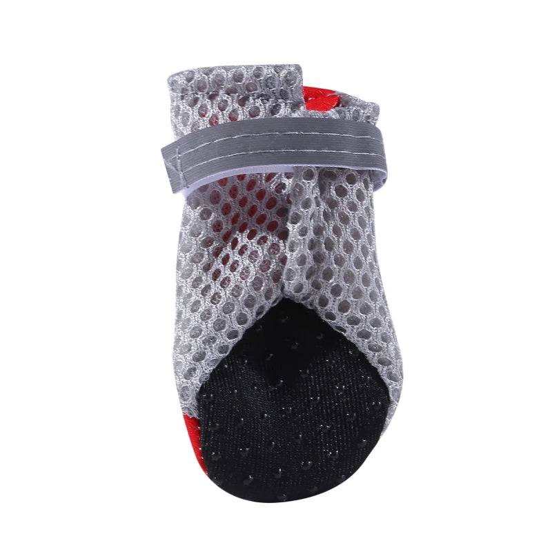 All-Weather Waterproof Pet Boots Soft-Bottom Outdoor Dog Shoes