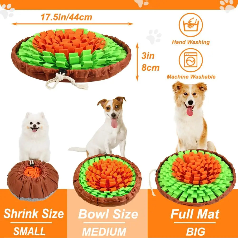 Interactive Pet Snuffle Mat for Dogs & Cats – Mental Stimulation Foraging Toy