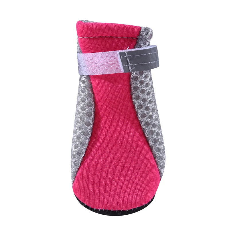All-Weather Waterproof Pet Boots Soft-Bottom Outdoor Dog Shoes