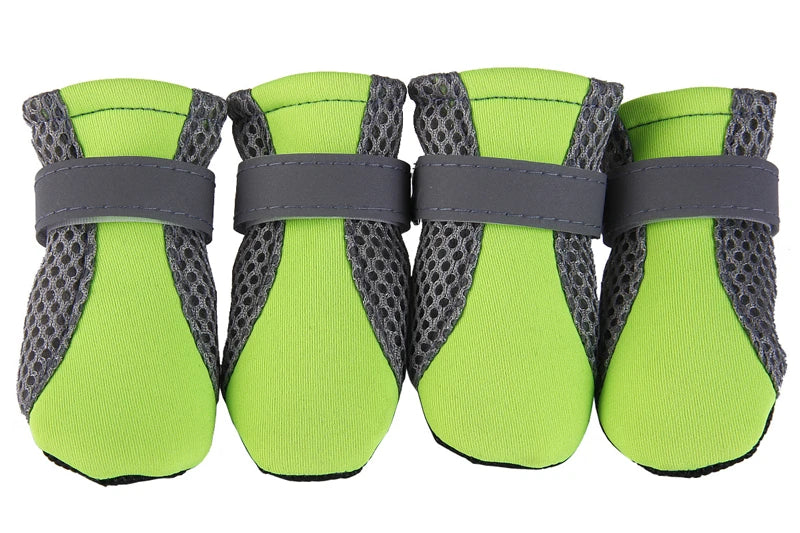 All-Weather Waterproof Pet Boots Soft-Bottom Outdoor Dog Shoes