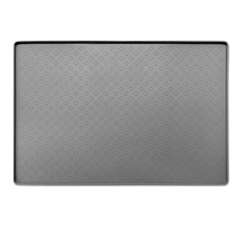 Silicone Pet Bowl Mat – Waterproof Feeding Placemat for Cats & Dogs