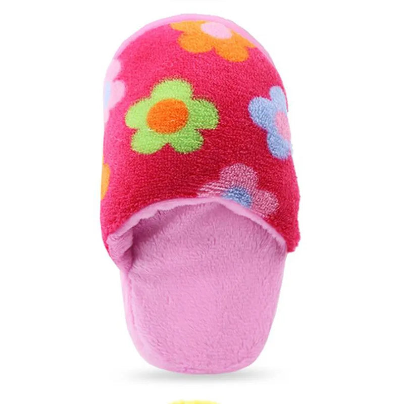 Squeaky Plush Slipper Toy for Dogs & Cats – Interactive Chew & Play Toy