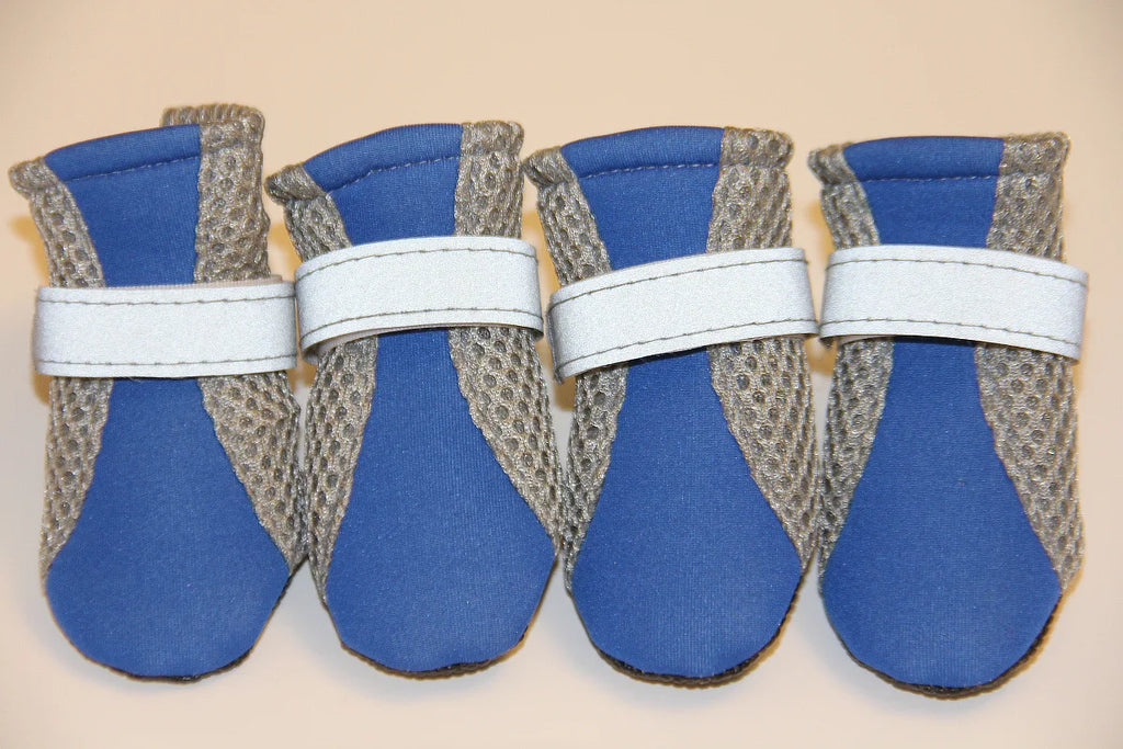All-Weather Waterproof Pet Boots Soft-Bottom Outdoor Dog Shoes
