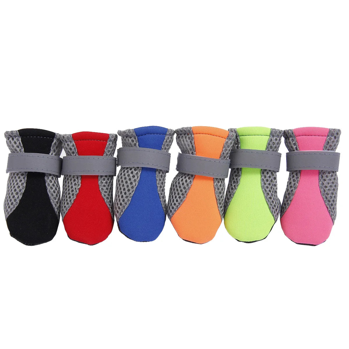 All-Weather Waterproof Pet Boots Soft-Bottom Outdoor Dog Shoes