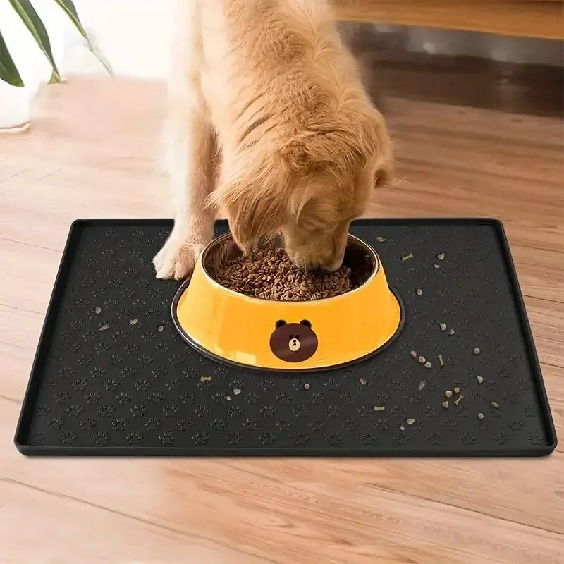 Silicone Pet Feeding Mat – Non-Slip, Waterproof & Easy to Clean