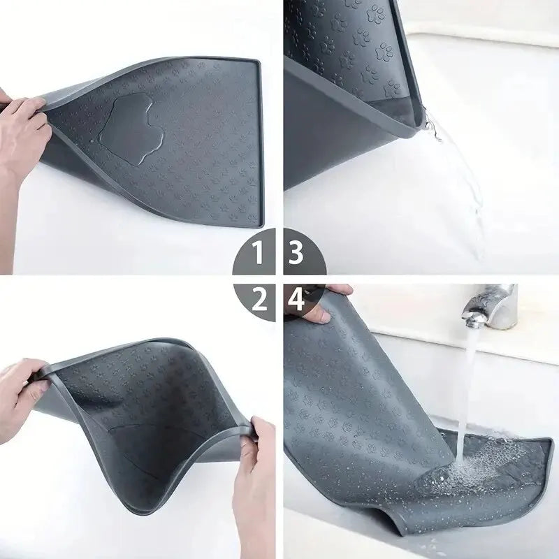 Silicone Pet Feeding Mat – Non-Slip, Waterproof & Easy to Clean
