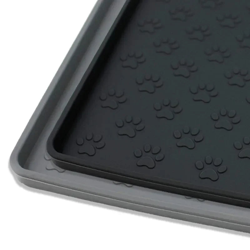 Silicone Pet Bowl Mat – Waterproof Feeding Placemat for Cats & Dogs