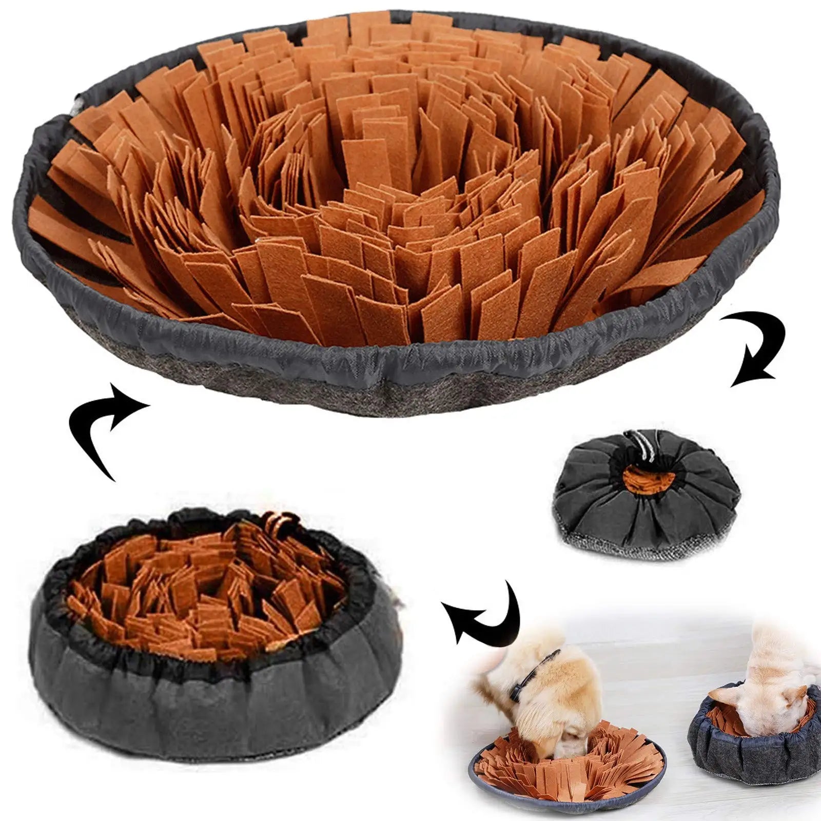 Interactive Pet Snuffle Mat for Dogs & Cats – Mental Stimulation Foraging Toy