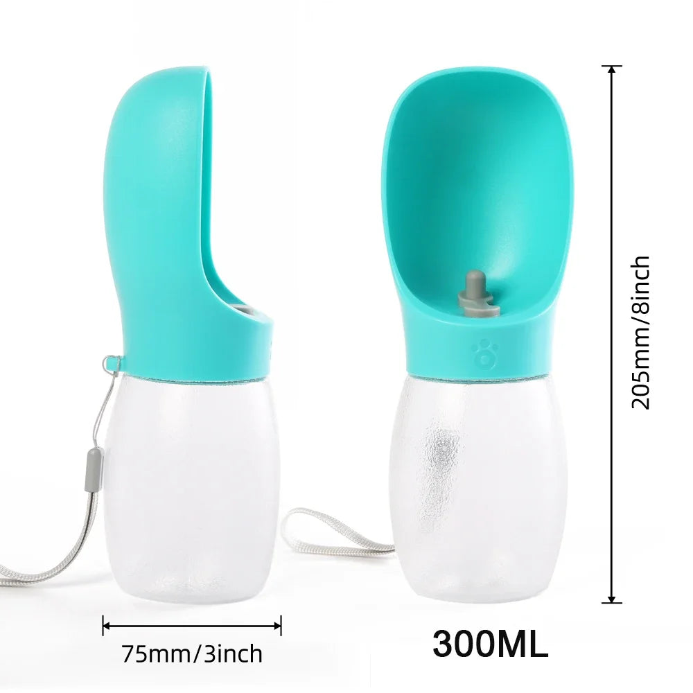 Portable Pet Water Bottle 300ML – Dogs & Cats