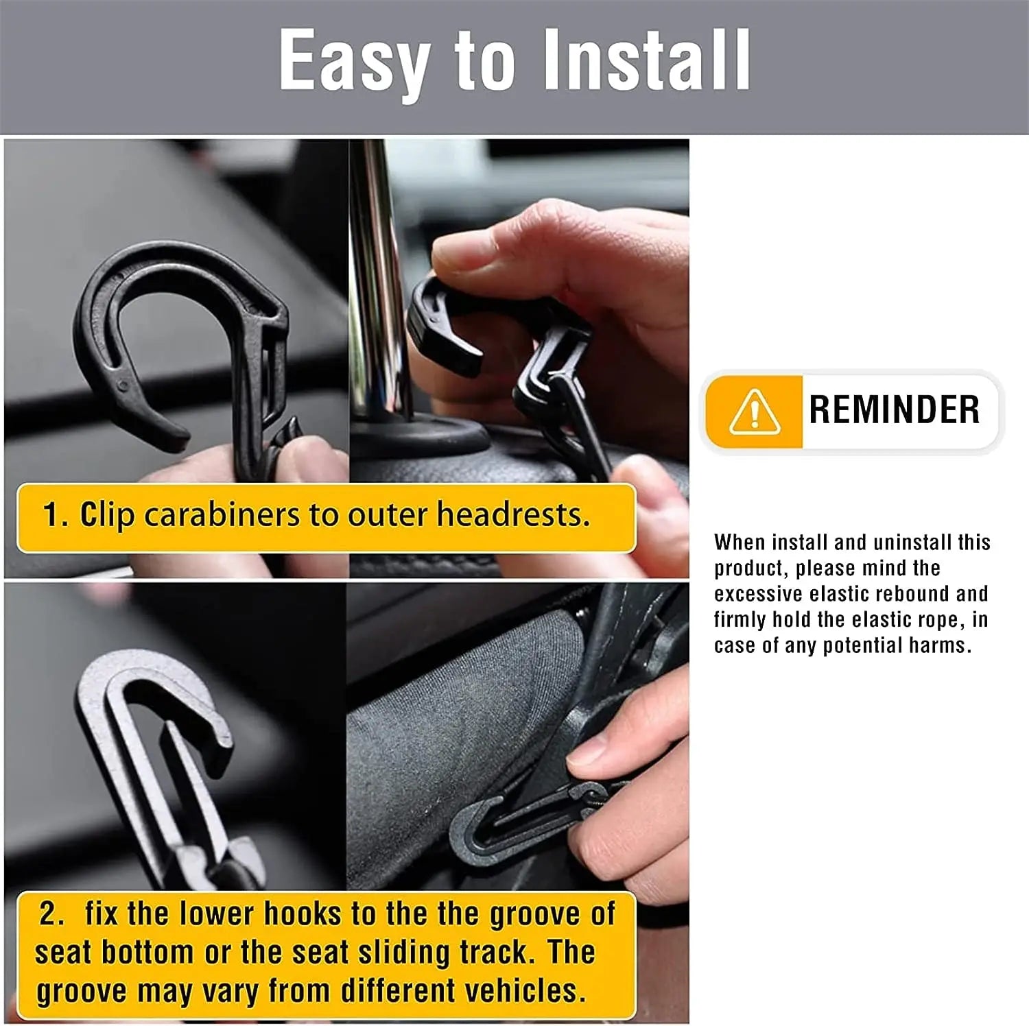Universal Pet Car Barrier & Mesh Organizer