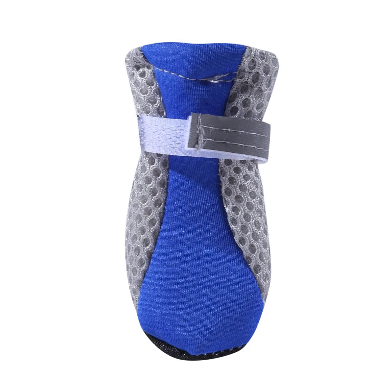 All-Weather Waterproof Pet Boots Soft-Bottom Outdoor Dog Shoes